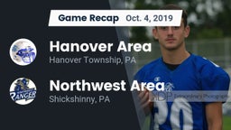 Recap: Hanover Area  vs. Northwest Area  2019