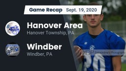Recap: Hanover Area  vs. Windber  2020