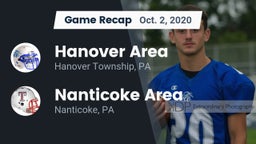 Recap: Hanover Area  vs. Nanticoke Area  2020