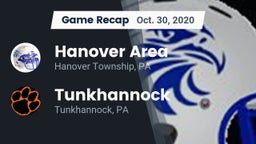 Recap: Hanover Area  vs. Tunkhannock  2020
