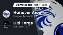 Recap: Hanover Area  vs. Old Forge  2021