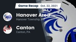 Recap: Hanover Area  vs. Canton  2021