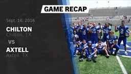 Recap: Chilton  vs. Axtell  2016