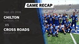 Recap: Chilton  vs. Cross Roads  2016