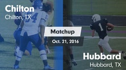 Matchup: Chilton High vs. Hubbard  2016