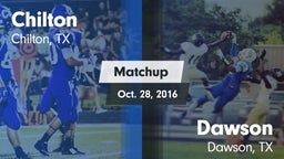 Matchup: Chilton High vs. Dawson  2016