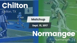 Matchup: Chilton High vs. Normangee  2017