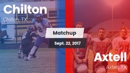 Matchup: Chilton High vs. Axtell  2017