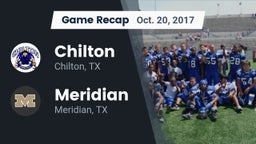 Recap: Chilton  vs. Meridian  2017