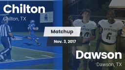 Matchup: Chilton High vs. Dawson  2017