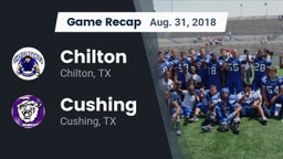 Recap: Chilton  vs. Cushing  2018