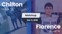 Matchup: Chilton High vs. Florence  2018