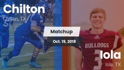 Matchup: Chilton High vs. Iola  2018