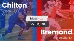 Matchup: Chilton High vs. Bremond  2018