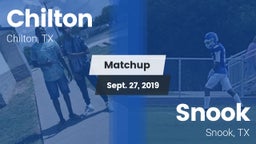 Matchup: Chilton High vs. Snook  2019