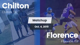 Matchup: Chilton High vs. Florence  2019