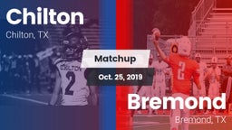 Matchup: Chilton High vs. Bremond  2019