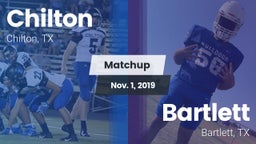 Matchup: Chilton High vs. Bartlett  2019