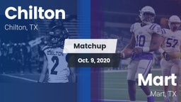 Matchup: Chilton High vs. Mart  2020