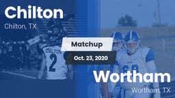 Matchup: Chilton High vs. Wortham  2020