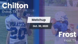 Matchup: Chilton High vs. Frost  2020