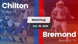 Matchup: Chilton High vs. Bremond  2020