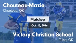 Matchup: Chouteau-Mazie vs. Victory Christian School 2016