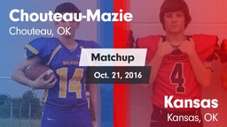 Matchup: Chouteau-Mazie vs. Kansas  2016