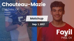 Matchup: Chouteau-Mazie vs. Foyil  2017