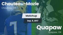Matchup: Chouteau-Mazie vs. Quapaw  2017