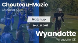 Matchup: Chouteau-Mazie vs. Wyandotte  2018