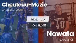 Matchup: Chouteau-Mazie vs. Nowata  2018
