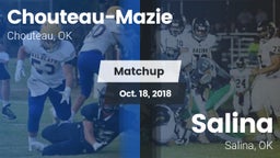 Matchup: Chouteau-Mazie vs. Salina  2018