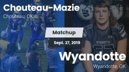 Matchup: Chouteau-Mazie vs. Wyandotte  2019