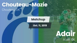 Matchup: Chouteau-Mazie vs. Adair  2019