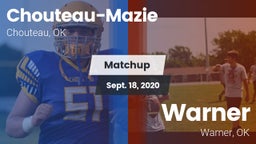 Matchup: Chouteau-Mazie vs. Warner  2020