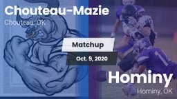 Matchup: Chouteau-Mazie vs. Hominy  2020