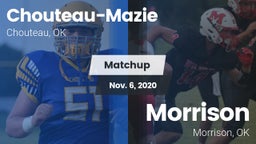 Matchup: Chouteau-Mazie vs. Morrison  2020