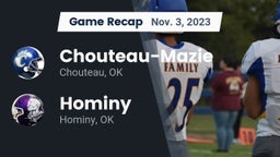 Recap: Chouteau-Mazie  vs. Hominy  2023