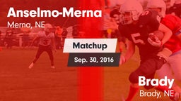 Matchup: Anselmo-Merna vs. Brady  2016