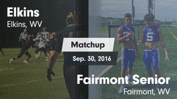 Matchup: Elkins vs. Fairmont Senior 2016
