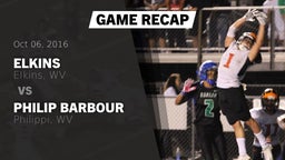 Recap: Elkins  vs. Philip Barbour  2016