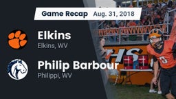 Recap: Elkins  vs. Philip Barbour  2018