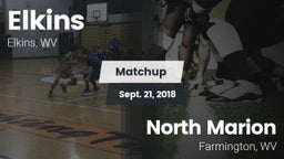 Matchup: Elkins vs. North Marion  2018