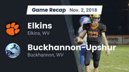 Recap: Elkins  vs. Buckhannon-Upshur  2018