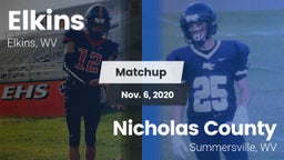 Matchup: Elkins vs. Nicholas County  2020