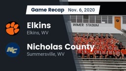 Recap: Elkins  vs. Nicholas County  2020