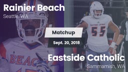 Matchup: Rainier Beach vs. Eastside Catholic  2018