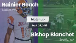 Matchup: Rainier Beach vs. Bishop Blanchet  2018