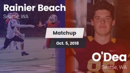 Matchup: Rainier Beach vs. O'Dea  2018